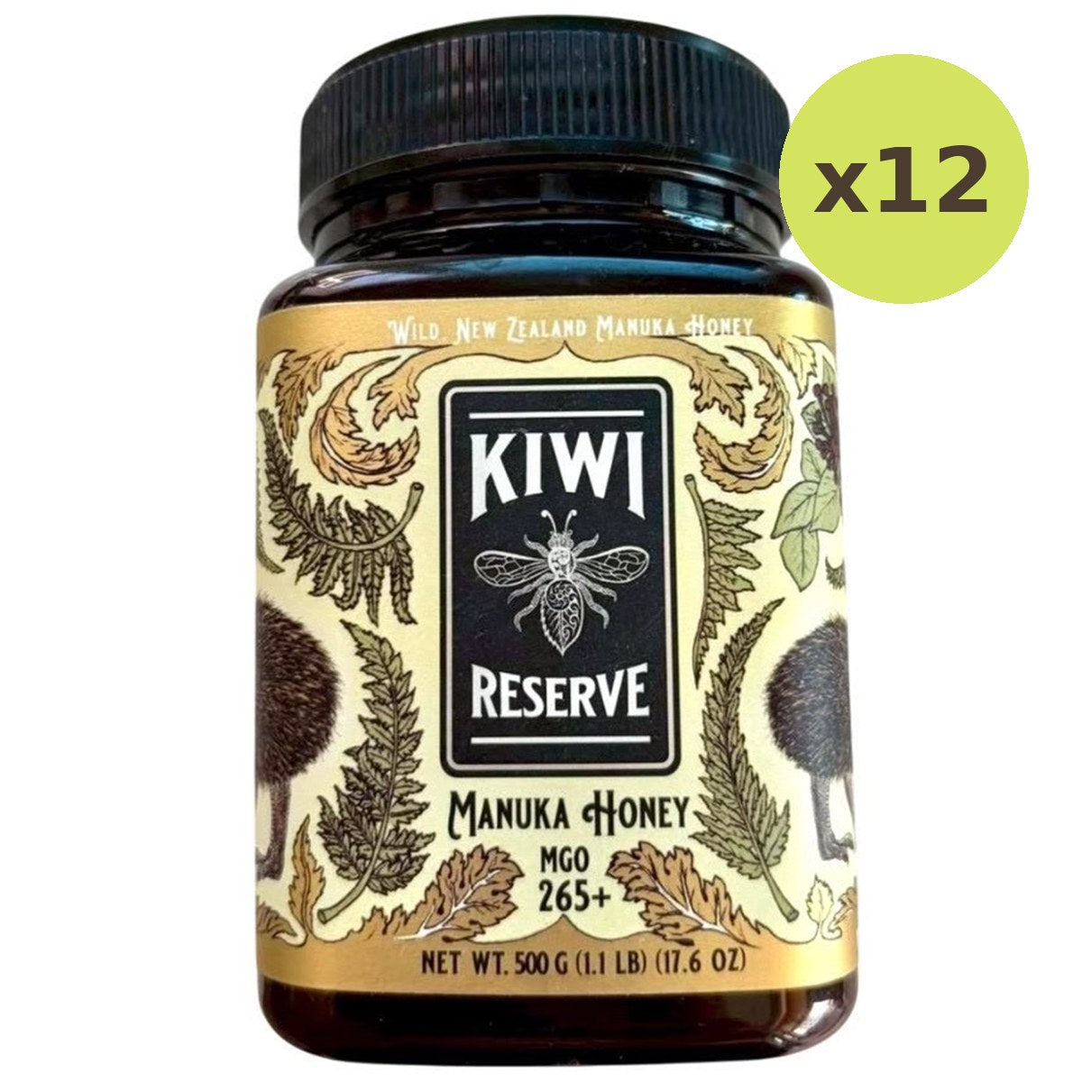 Kiwi Reserve NZ Monofloral Manuka Honey MGO 265+