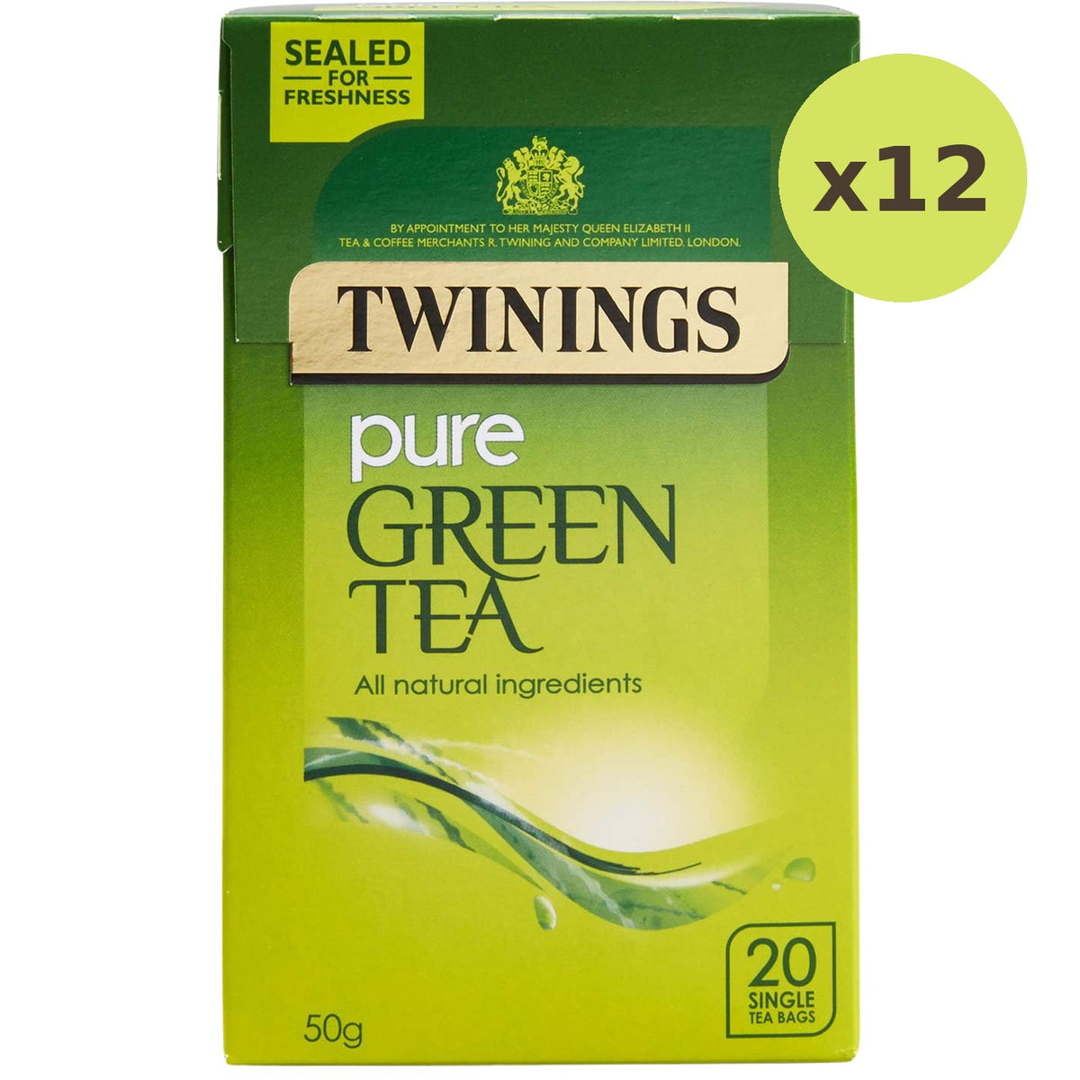 Twinings Pure Green Tea Bags