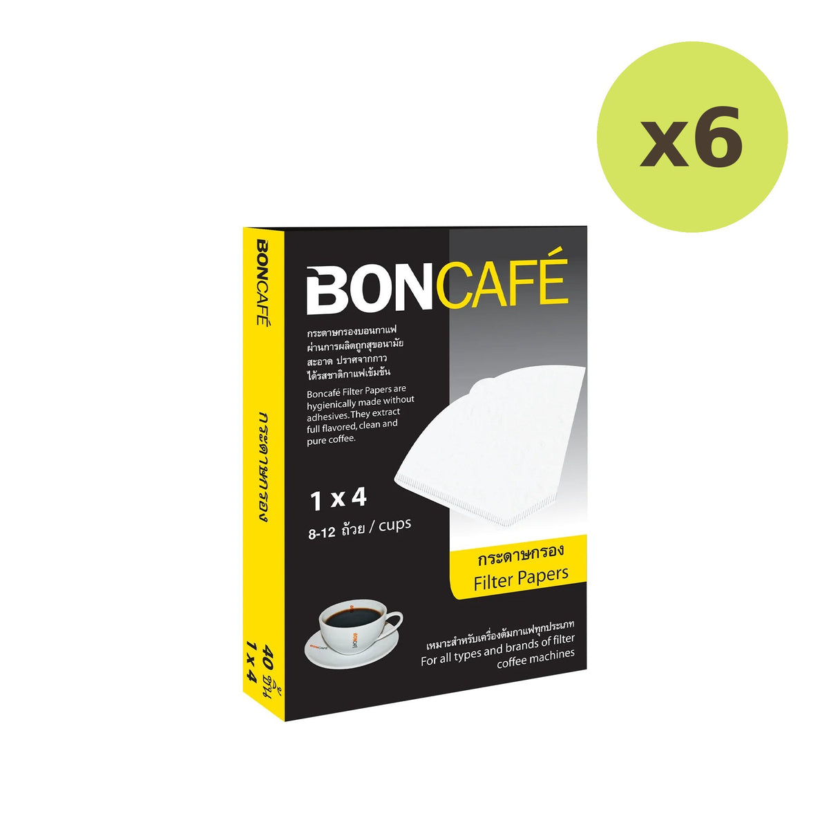 Boncafe Filter Paper 4"
