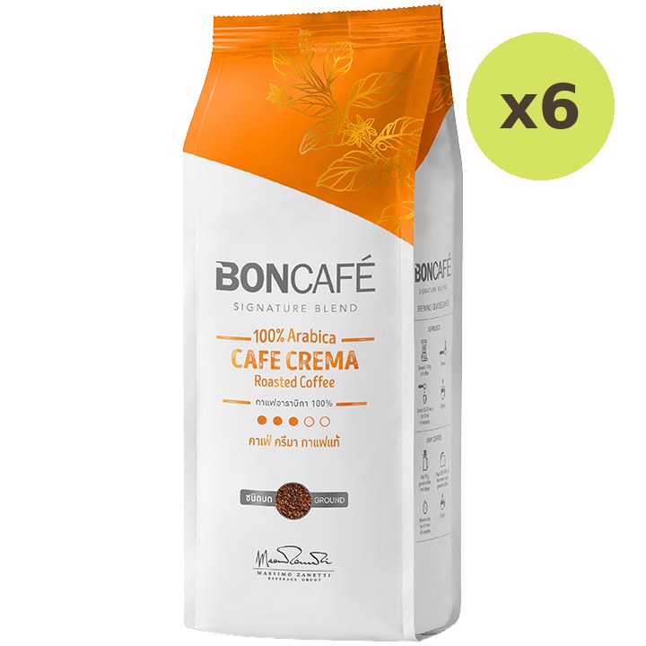 Boncafe Cafe Crema Roasted Coffee
