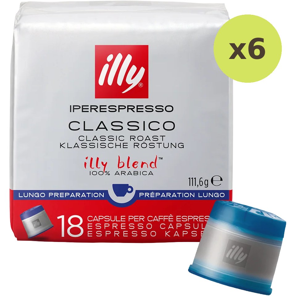 Illy Lungo Iperespresso Capsule Coffee