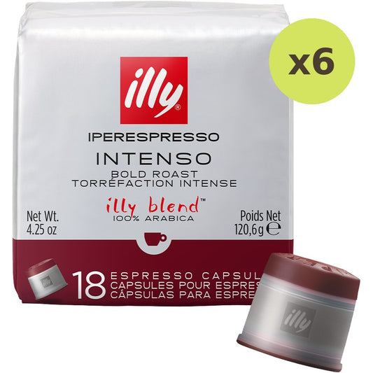 Illy Dark Roast Iperespresso Capsule Coffee