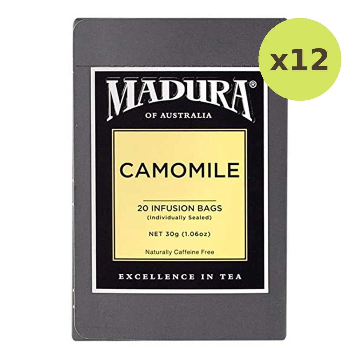 Madura Camomile Tea Bags Caffeine Free