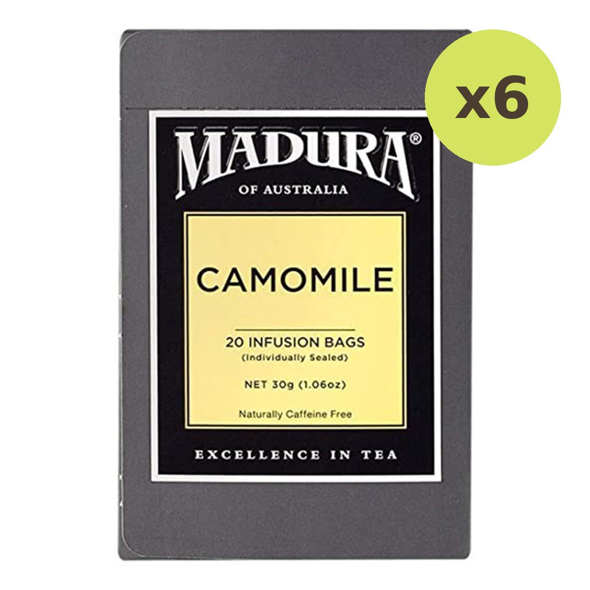 Madura Camomile Tea Bags Caffeine Free