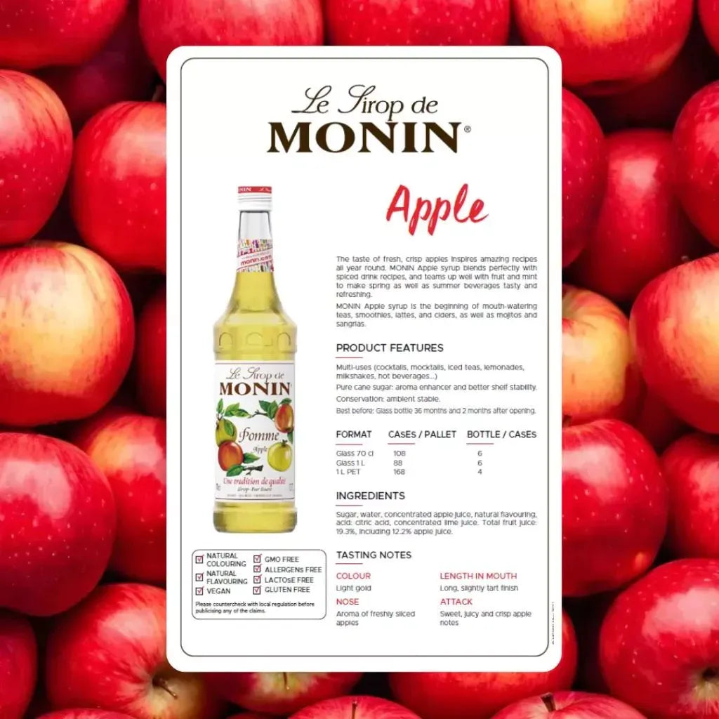 Monin Apple Syrup 700ml