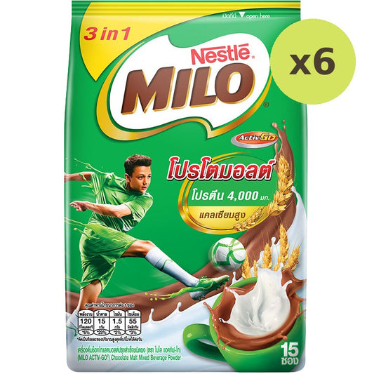 Nestle Milo Activ-Go Chocolate Malt Miexed Powder 3 In 1