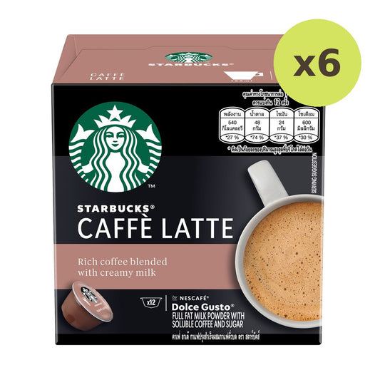 Starbucks Caffe Latte Coffee Caps Dcg