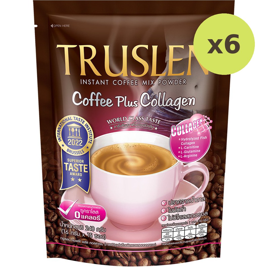 Truslen Coffee Plus Collagen 15 Pk