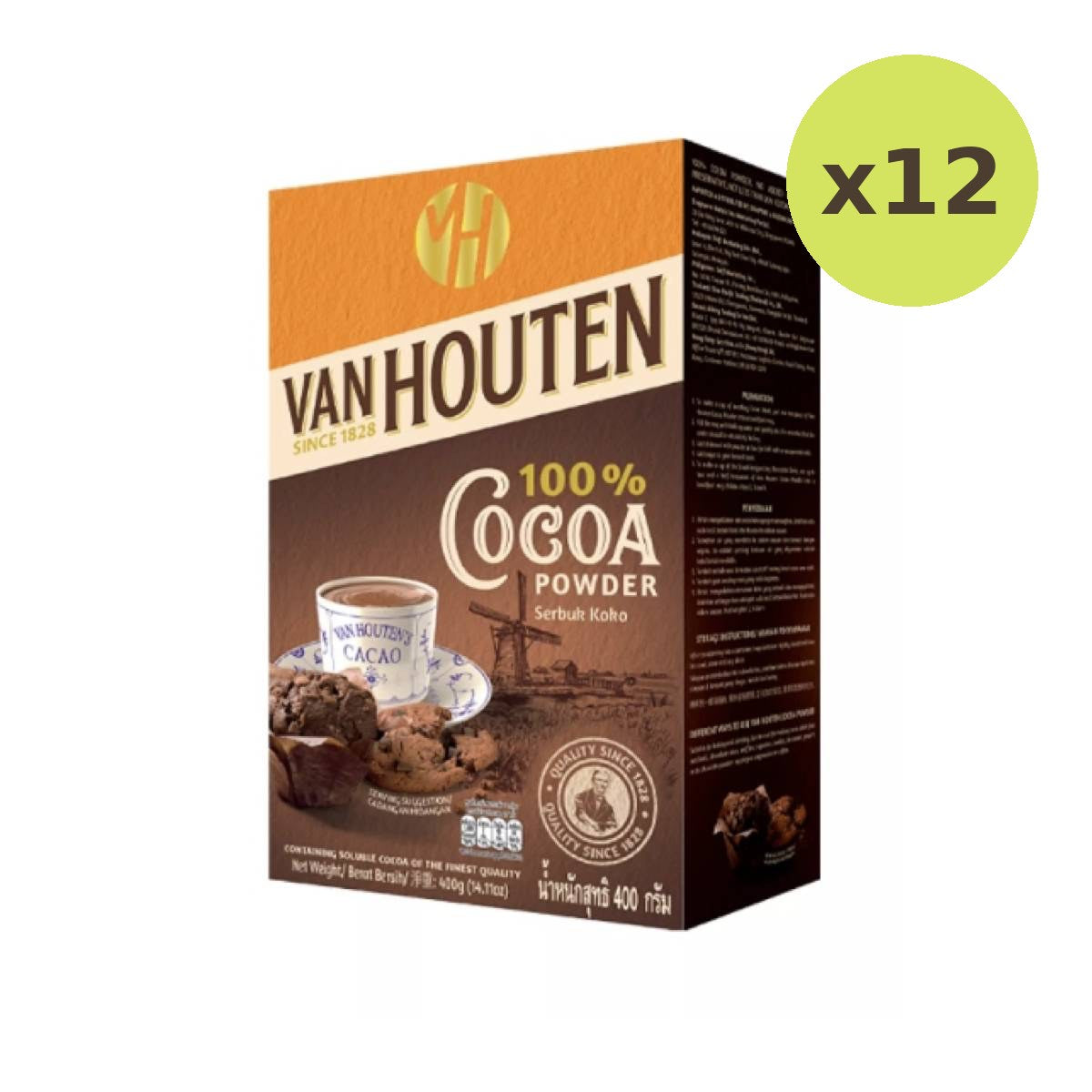 Van Houten Cocoa Powder 100%