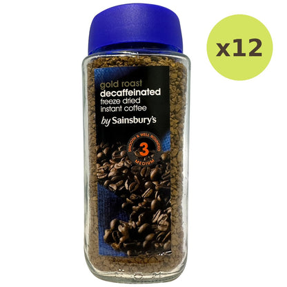 Sainsbury's Gold Roast Decaf Instant Coffee