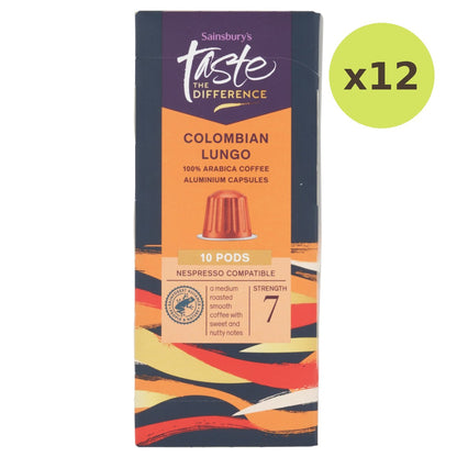 Sainsbury's Colombian Lungo Coffee Pods