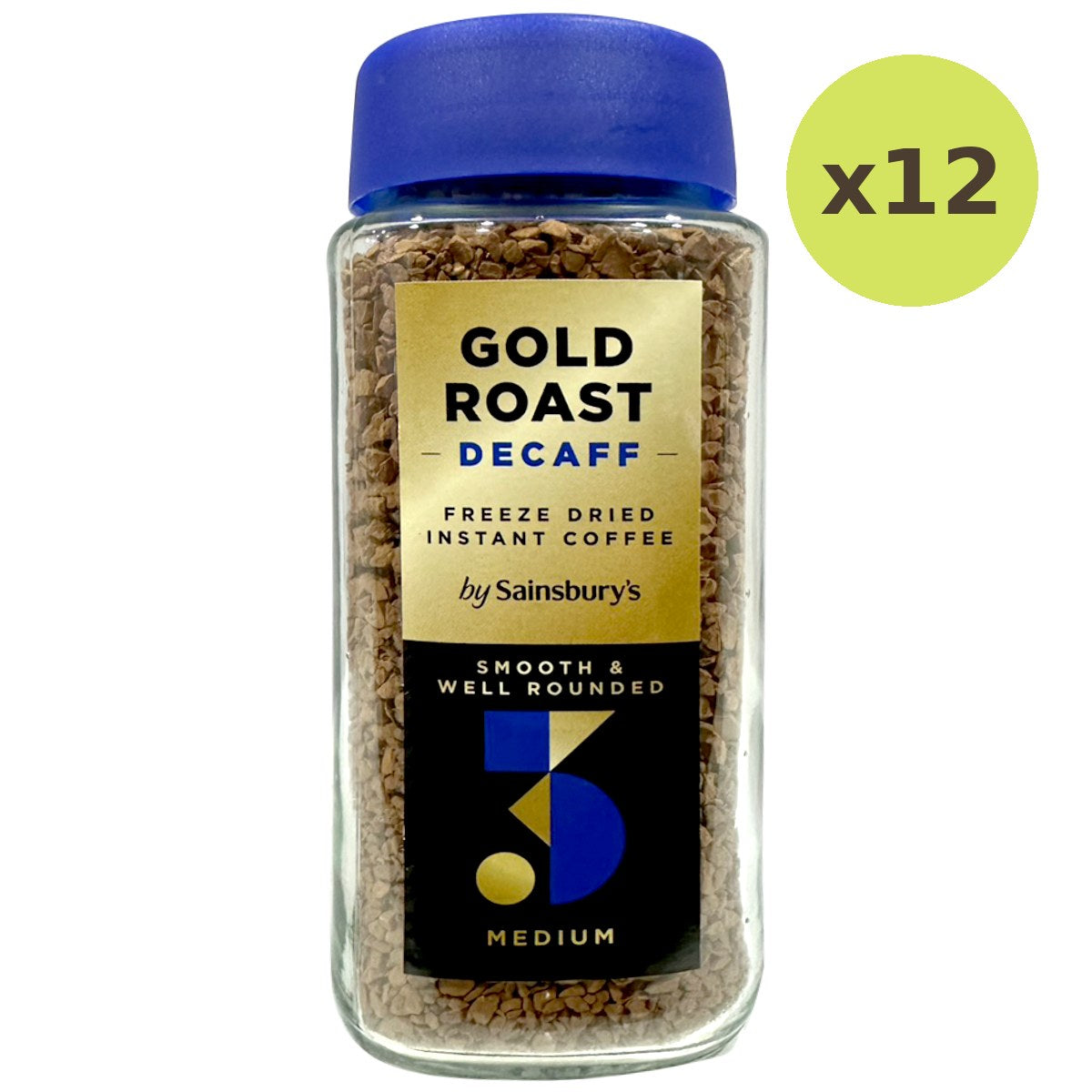 Sainsbury's Gold Roast Decaffeinated Instant Coffee