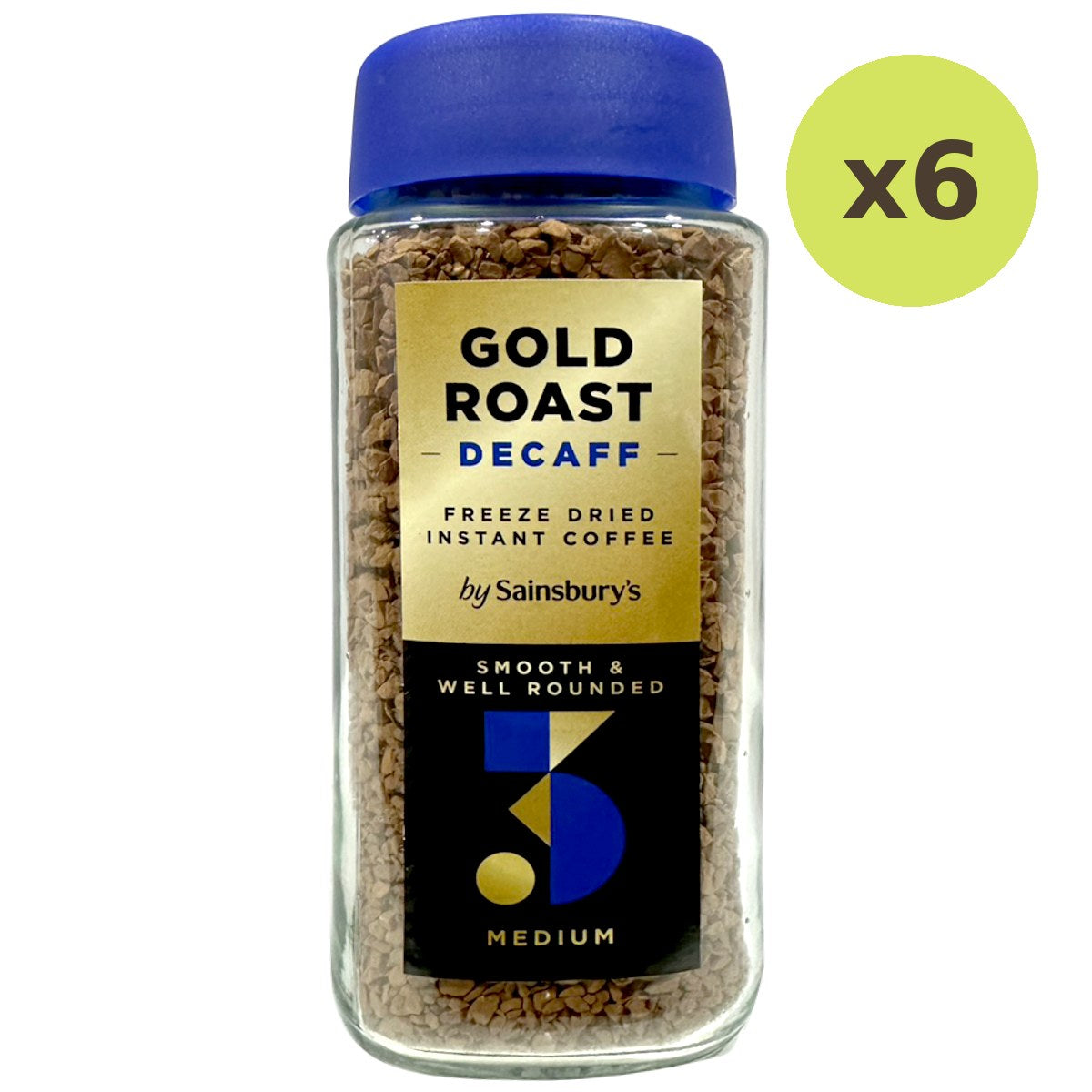 Sainsbury's Gold Roast Decaffeinated Instant Coffee
