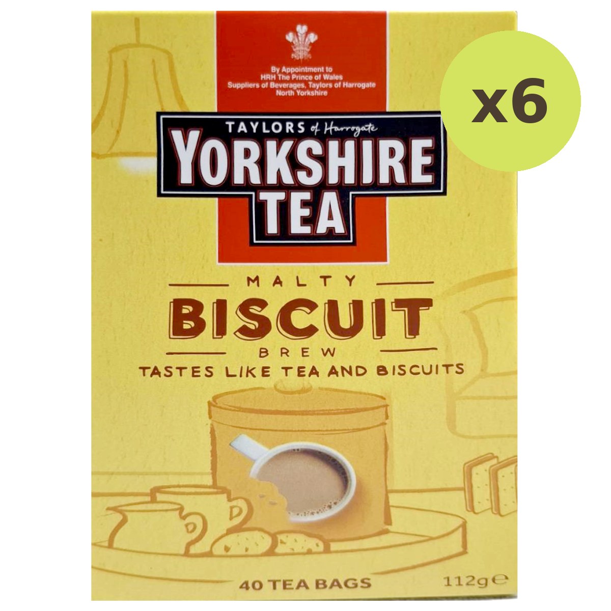 Taylors Yorkshire Tea Biscuit Brew