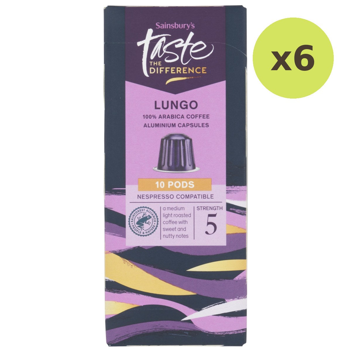 Sainsbury's Lungo Coffee Pods