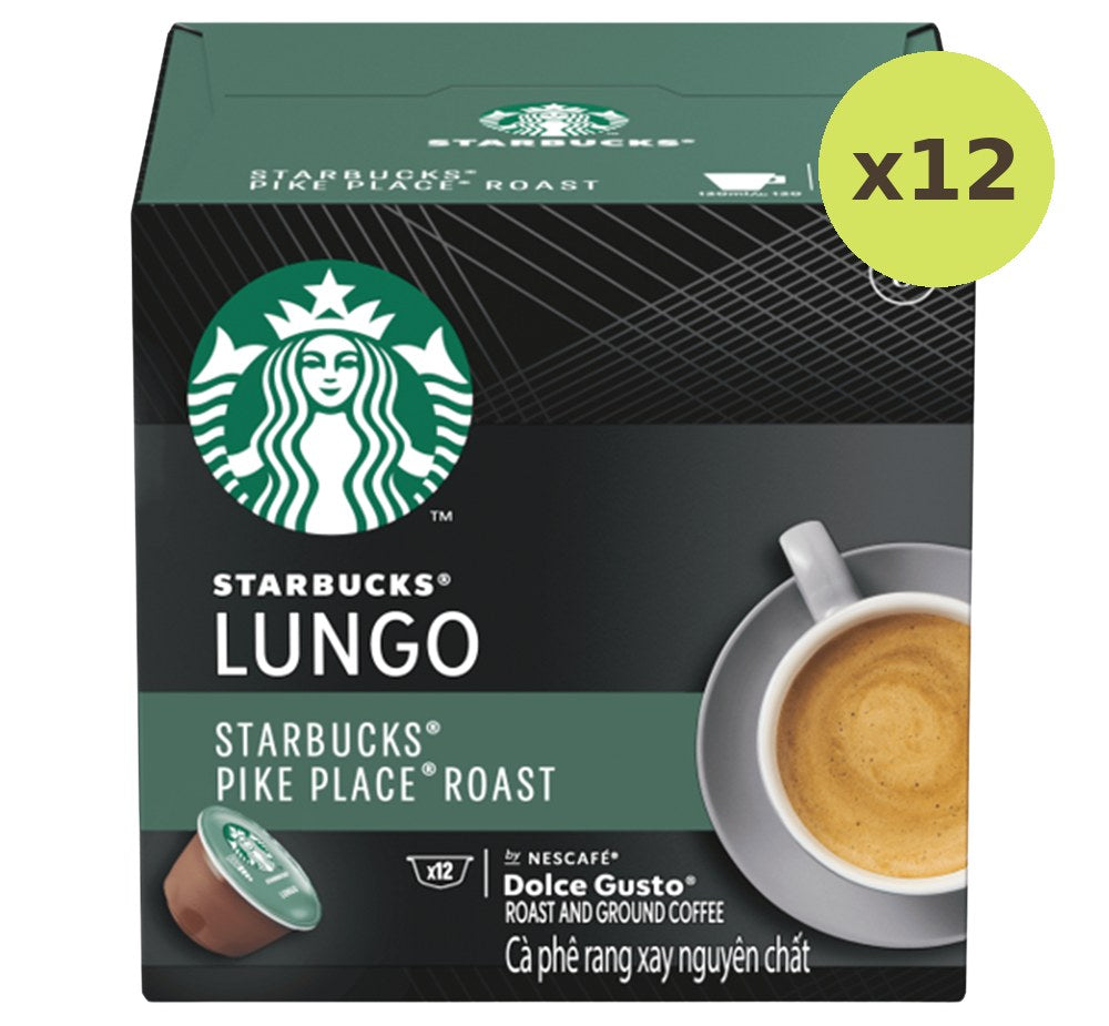 Starbucks Dolce Gusto Roast Ground Coffee Pike Place
