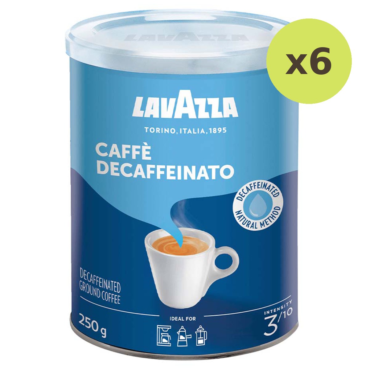 Lavazza Dek Ground Coffee