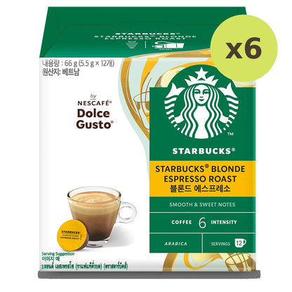 Starbucks Dolce Gusto Espresso Blonde Espresso Roast