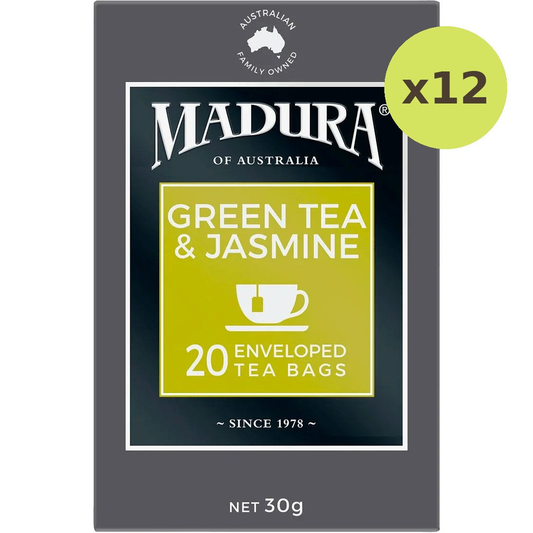 Madura Green Tea & Jasmine Tea Bags