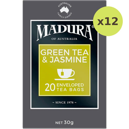 Madura Green Tea & Jasmine Tea Bags