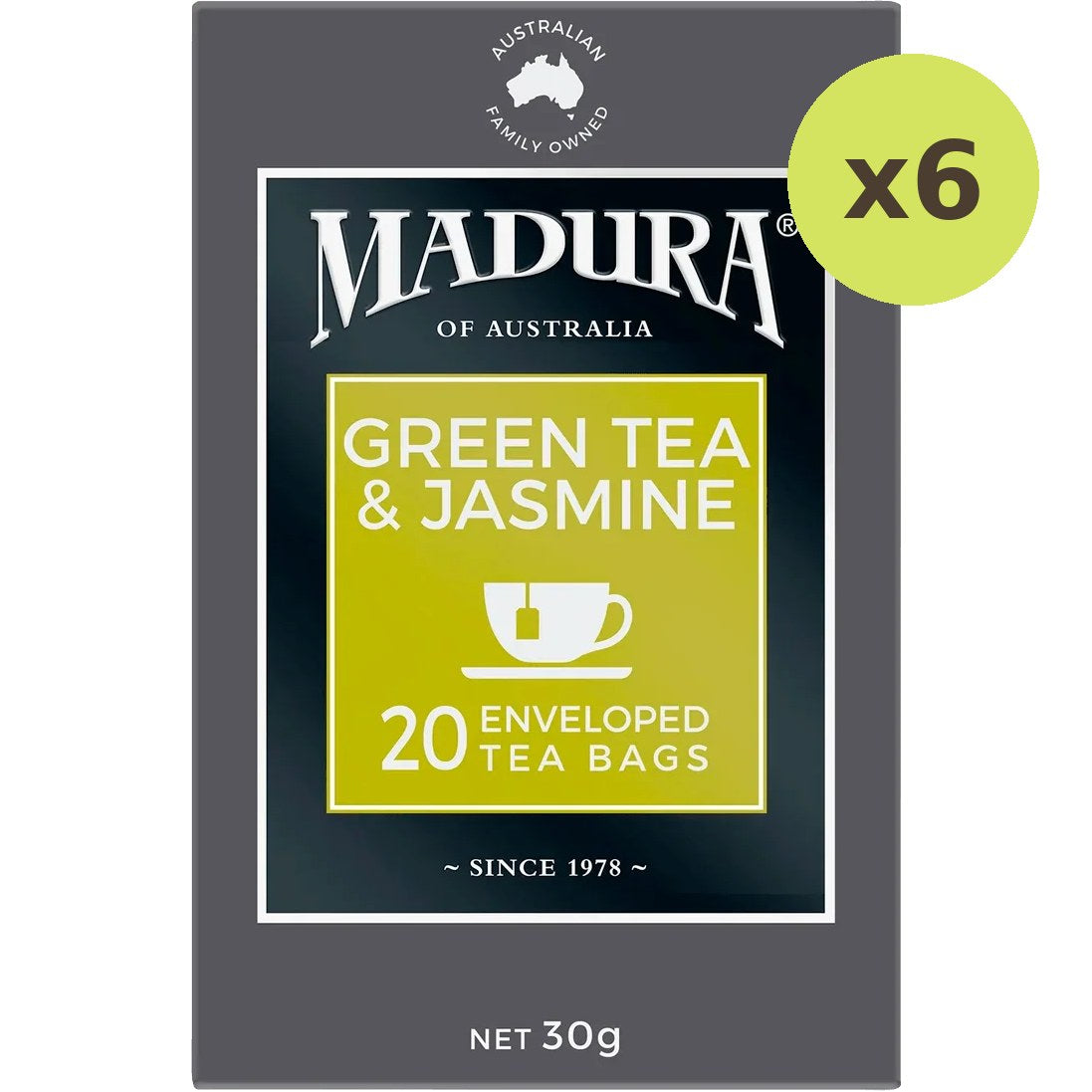 Madura Green Tea & Jasmine Tea Bags