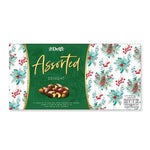 Delfi Assortment Gift Box 180g of dry grocery snacks, featuring a colorful selection of chocolates and treats in a decorative box.