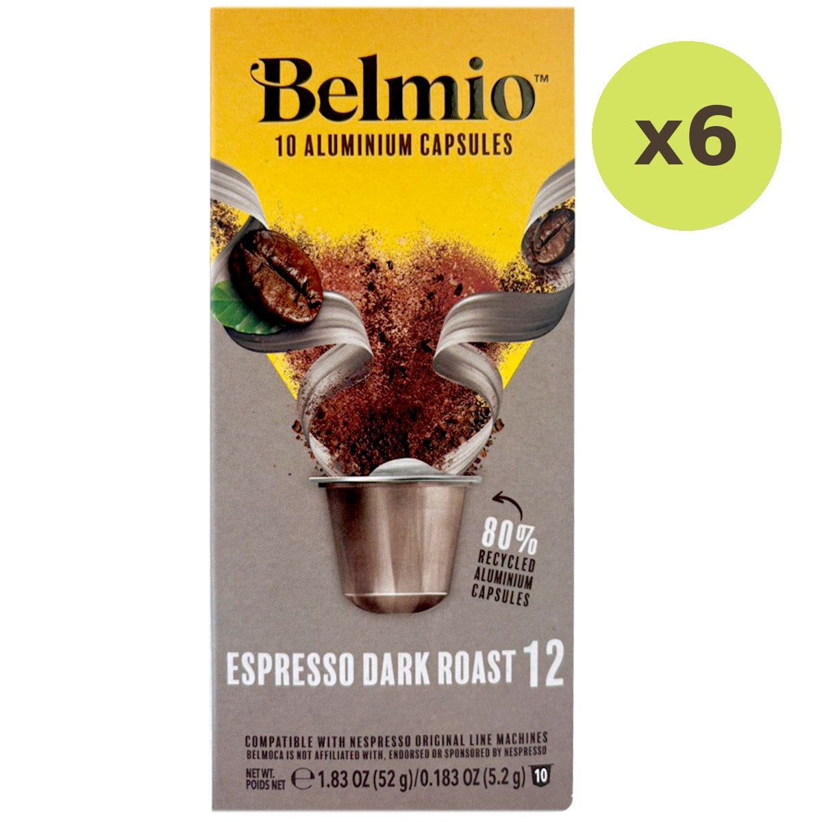 Belmio Espresso Dark Roast (10 Capsules)
