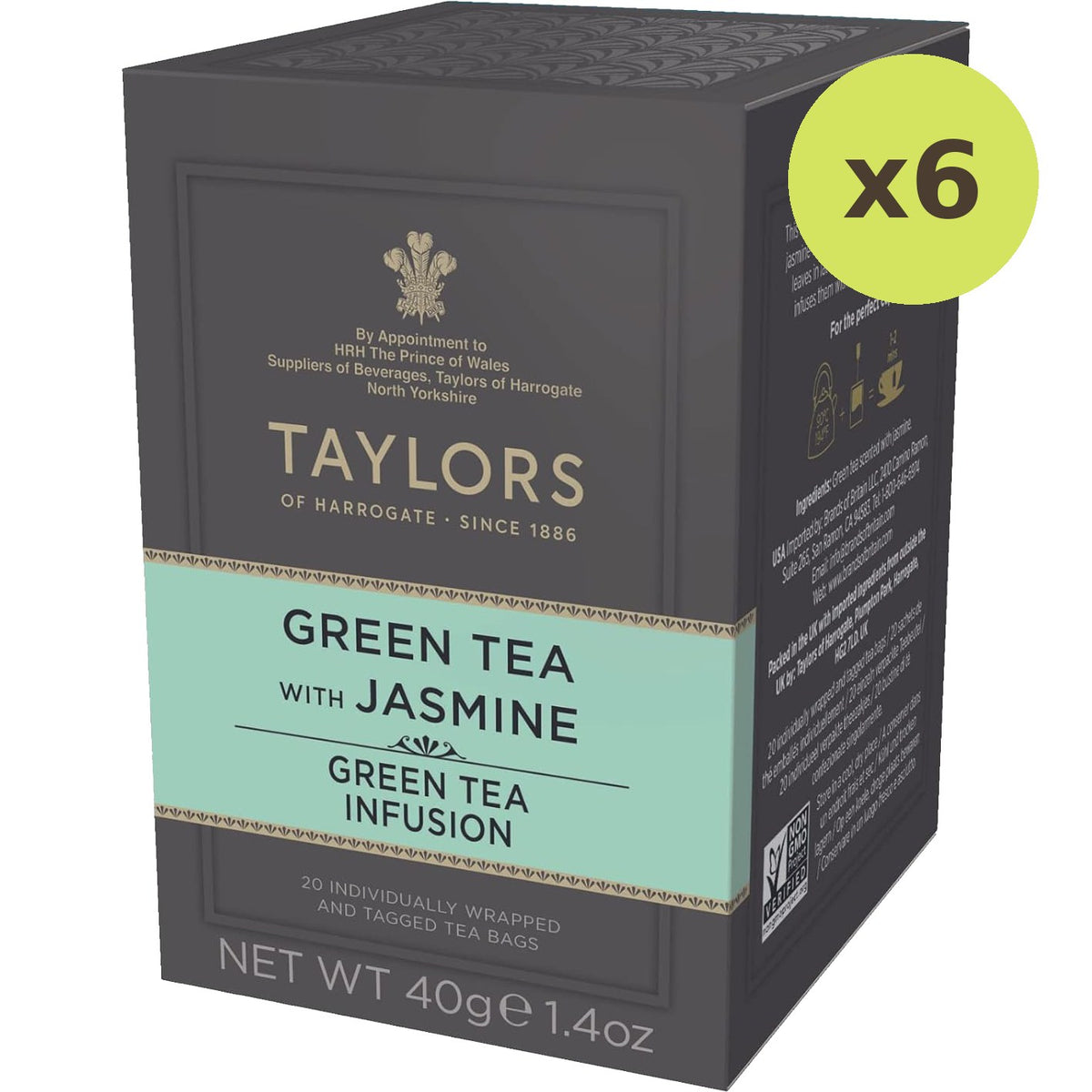Taylors Of Harrogate Green Tea With Jasmine
