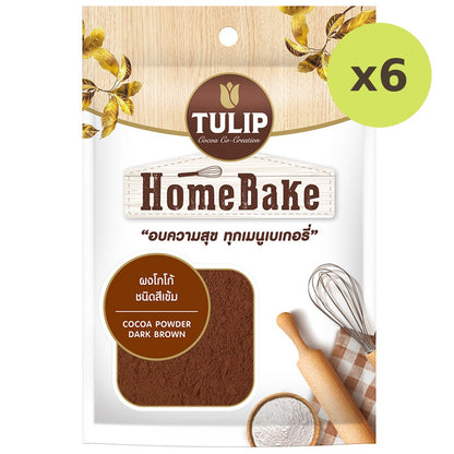 Tulip Homebake Dark Brown Colour Cocoa Powder
