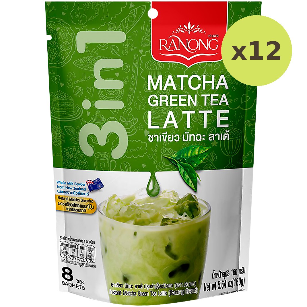 Ranong Tea Matcha Green Latte 3in1