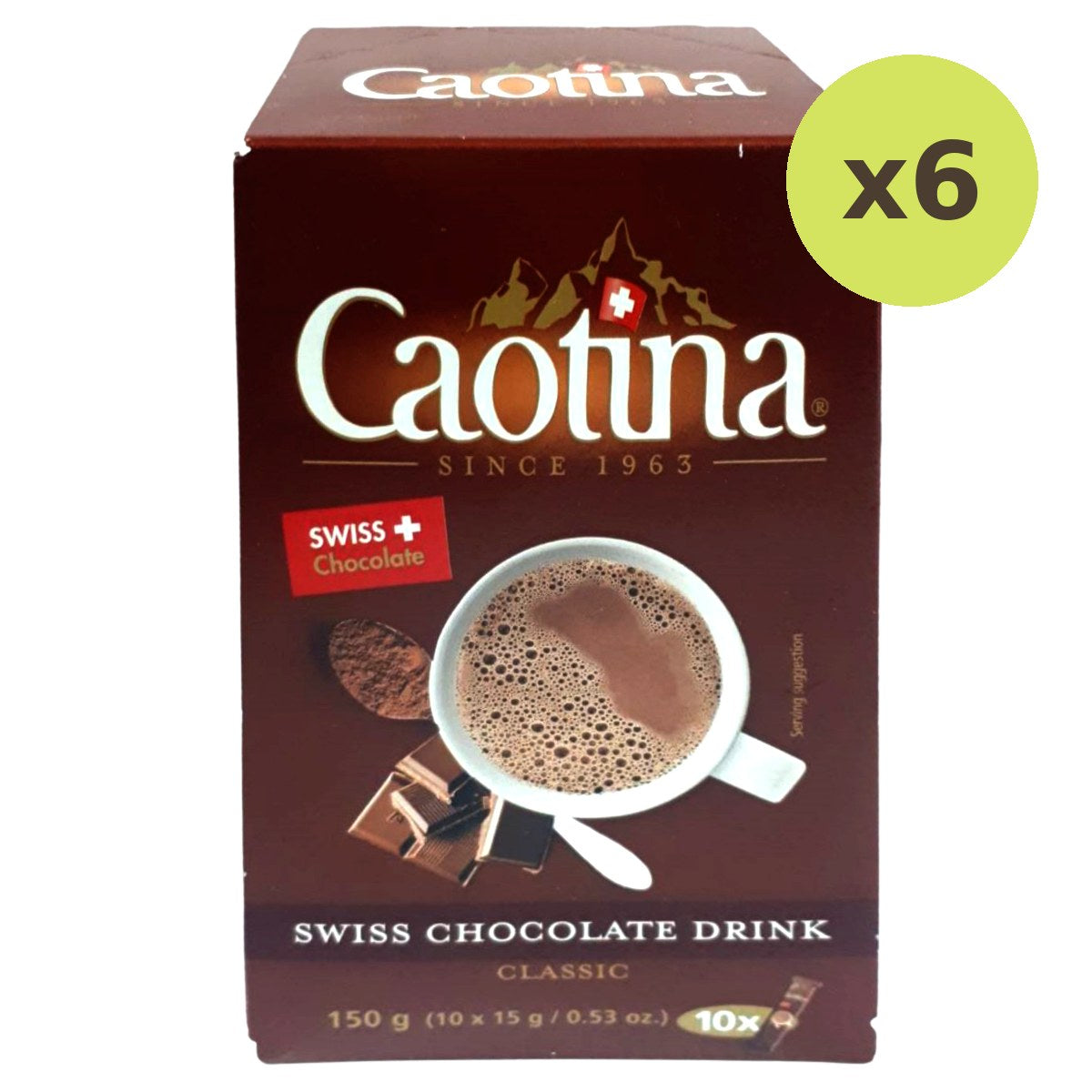 Caotina Swiss Chocolate Drink Powder