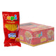 YUPI Gummy Fries 15g snack, colorful gummy candy shaped like fries, in bright packaging with multiple packs shown.