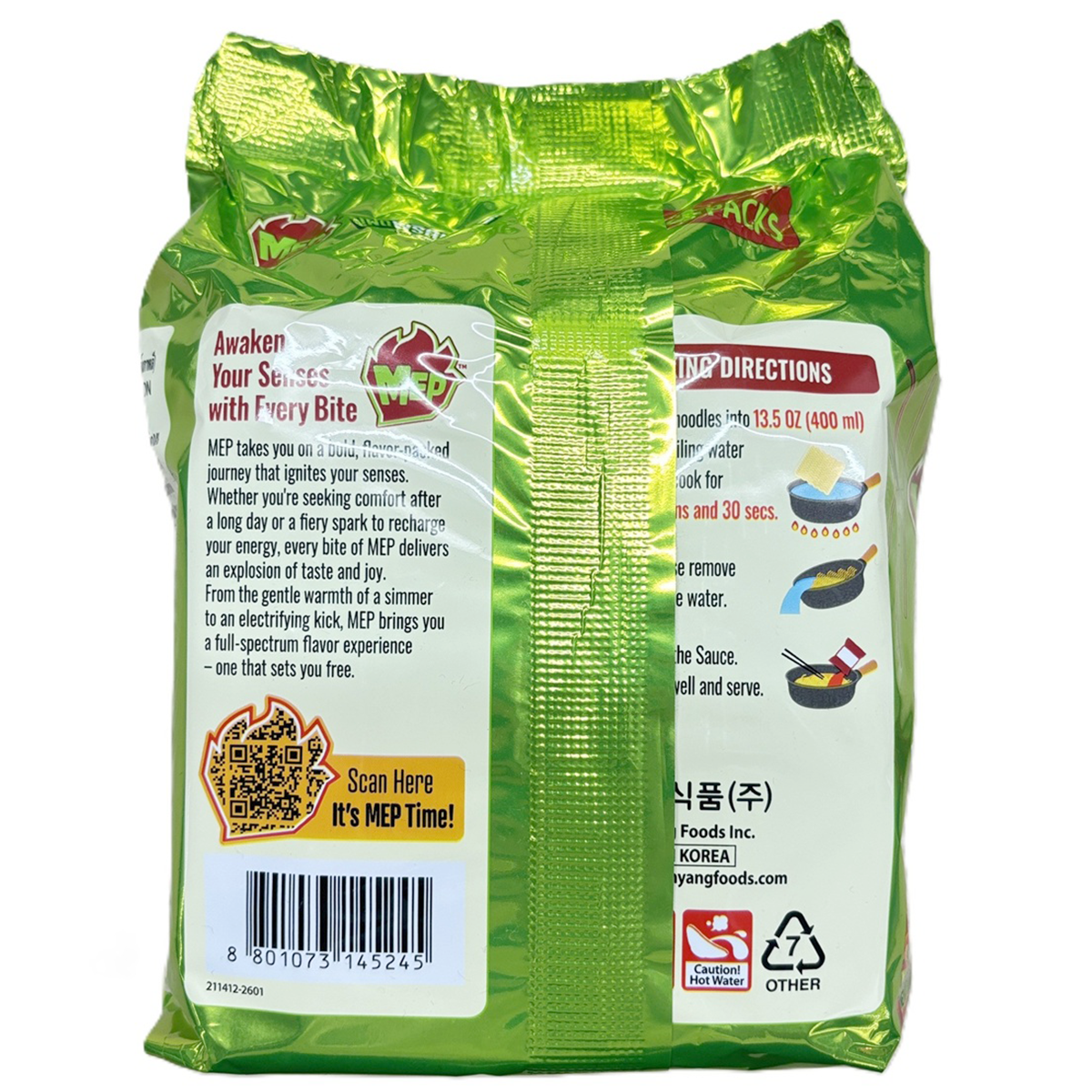 Samyang Mep Korean Chili Crab Stir-Fried (Pcak.4pcs)