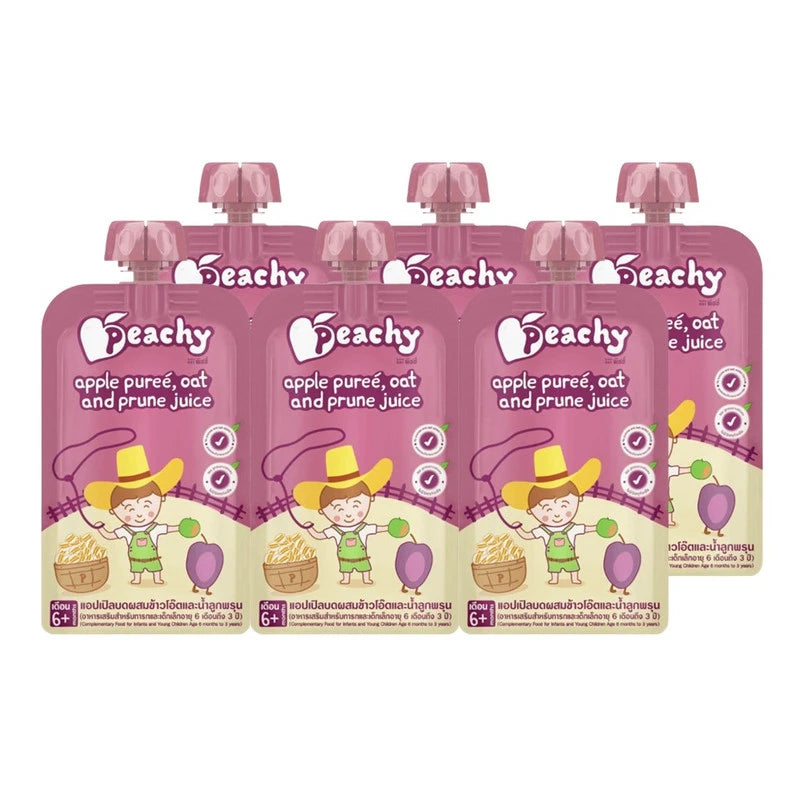 PEACHY Great Value Set Vegetable And Fruit Flavor 6 Bags