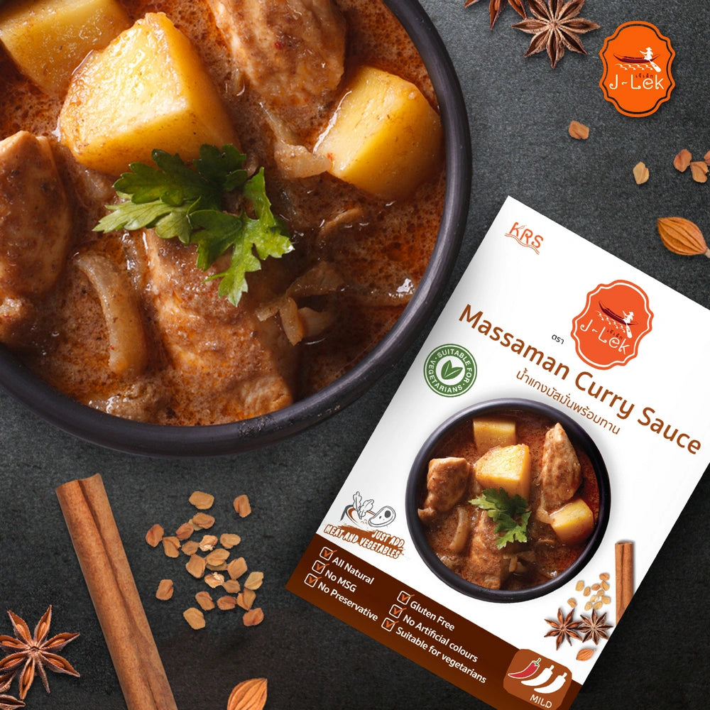 J-lek Massaman Curry Paste 250g