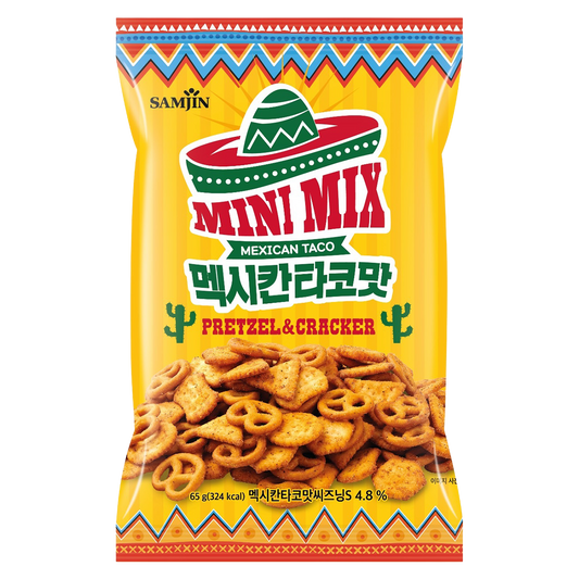 Samjin Pretzel & Cracker Mini Mix Mexican Taco