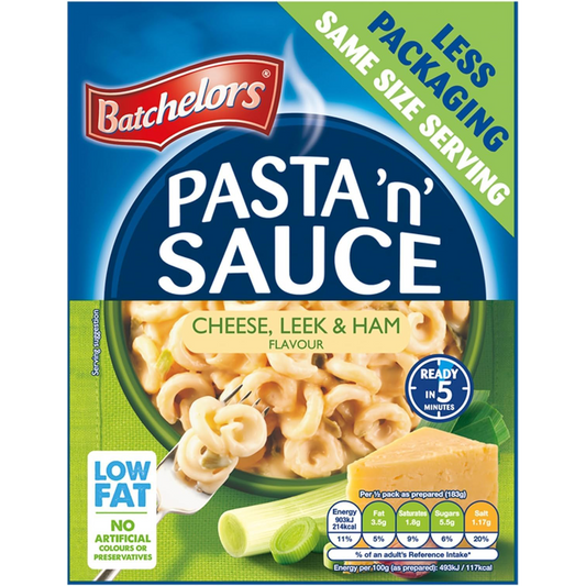 Batchelors Pasta Sauce Cheese Leek & Ham Flavour