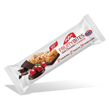 Poppins Granolies Oat Bar Dark Choc & Cranberry