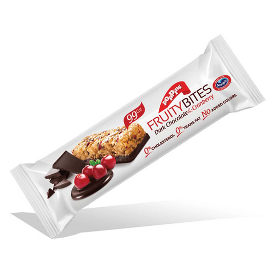 Poppins Granolies Oat Bar Dark Choc & Cranberry