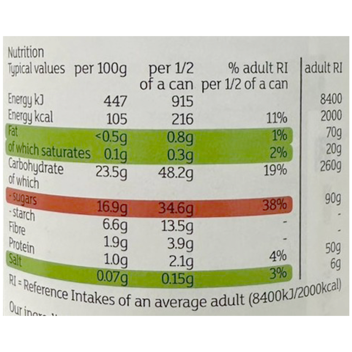 Sainsbury's Prunes In Fruit Juice