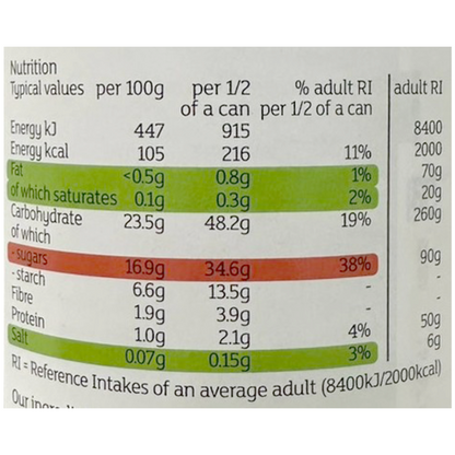 Sainsbury's Prunes In Fruit Juice