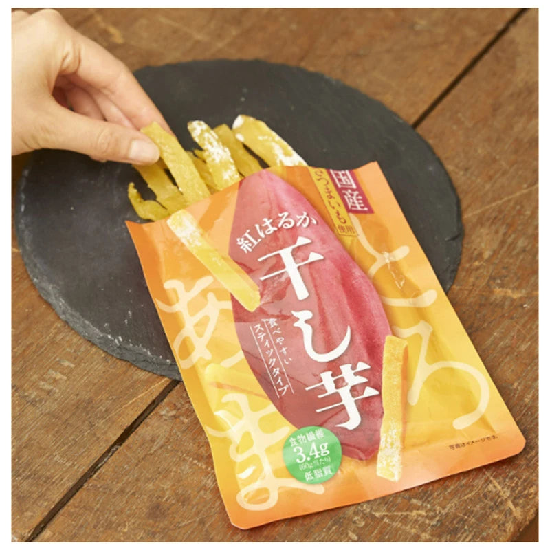 Sokan Dried Japanese Beniharuka Sweet Potato Packs 60g x4