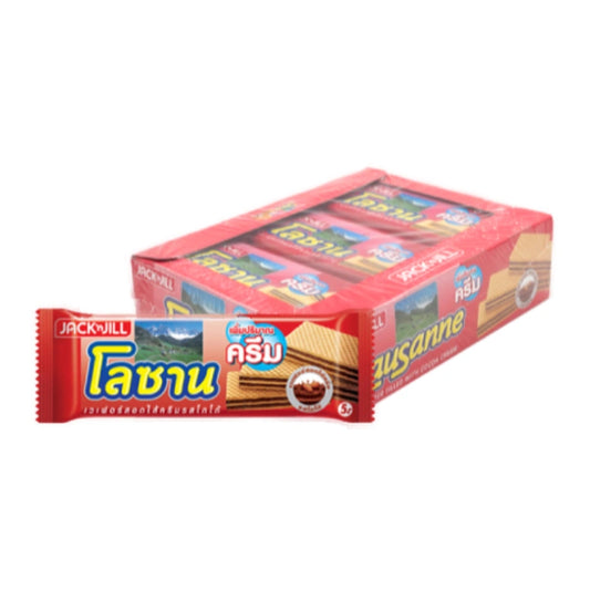 Lausanne Wafer Jumbo Cocoa 28g x12