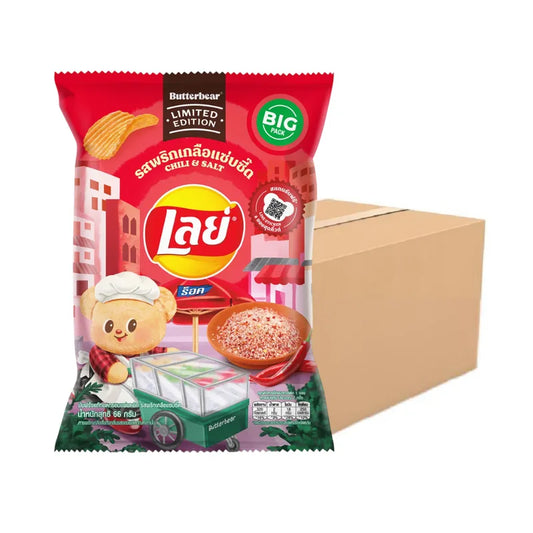 LAYS ROCK CHILI & SALT 66g x12