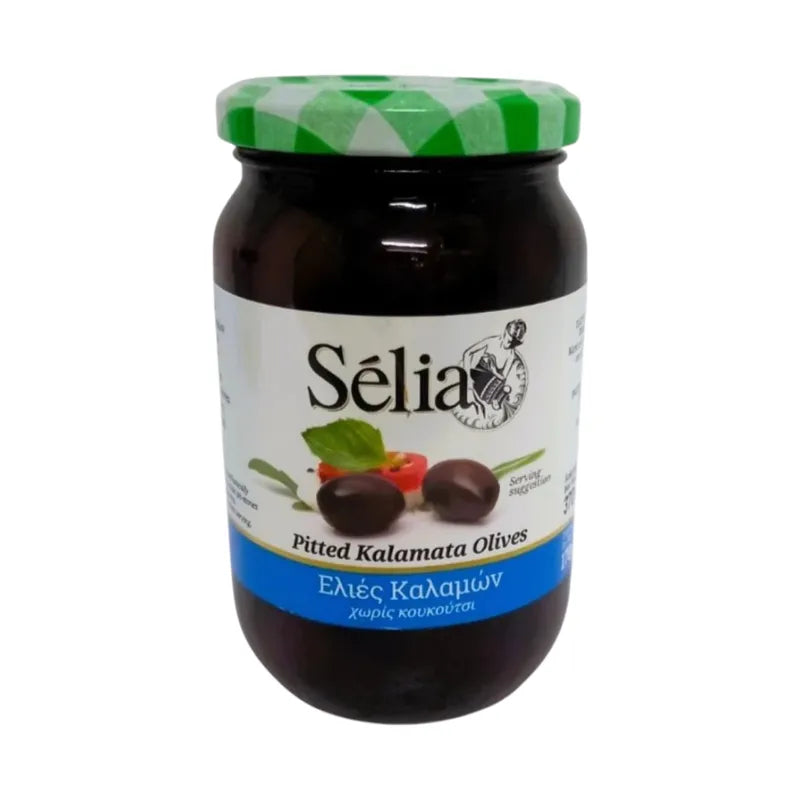 Kalamata Black Pitted Olive Large 170gr/syrian Seedless Black