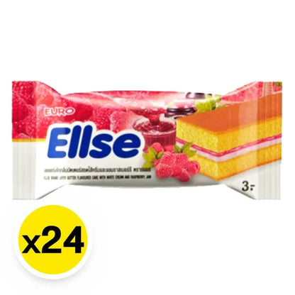 Ellse Layer Butter Cake Raspberry 15g x24