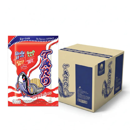 TARO FISH SNACK HOT CHILLI FLAVOURED . X24 50g