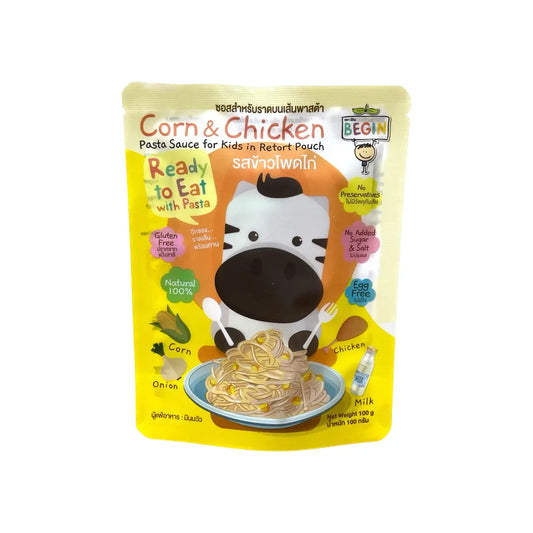 BEGIN BABY Spaghetti With Built-in Sauce 100g