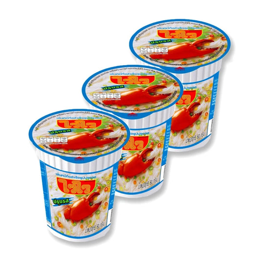 WAIWAI Instant Noodles In Cup 60g x3