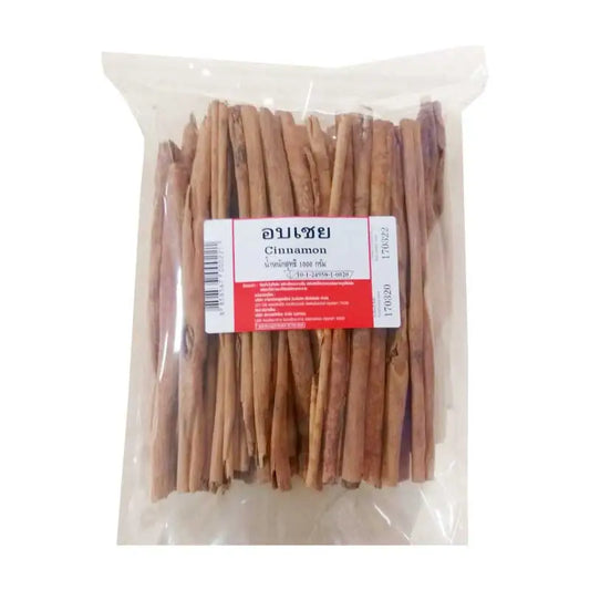 Makro cinnamon in a 1kg package, showing the ground cinnamon with a warm brown color and a resealable bag.